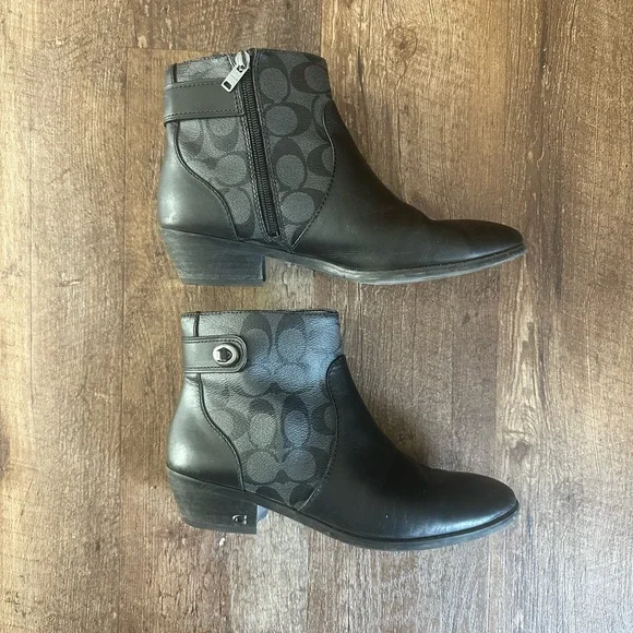 Coach Black Deni Bootie - Picture 4 of 4